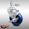 Service Caster 4 Inch SS Solid Polyurethane Swivel 10mm Threaded Stem Caster with Brake SCC SCC-SSTS20S414-SPUS-TLB-M1015 - alternate 2